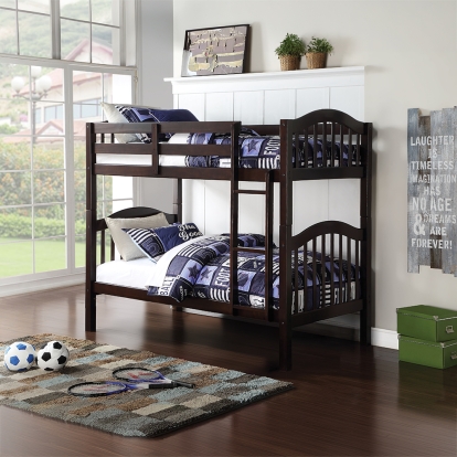 ACME Heartland Espresso Bunk Bed (Twin | Twin)Model 02554