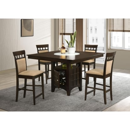 Coaster Gabriel Transitional Counter Height Dining Table Model 100438-S5A