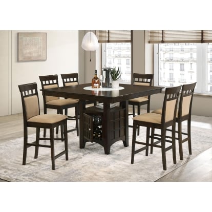 Coaster Gabriel Transitional Counter Height Dining Table Model 100438-S7A