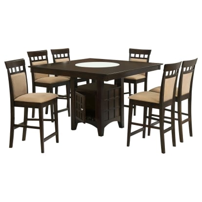 Coaster Gabriel Transitional Counter Height Dining Table Model 100438-S7A