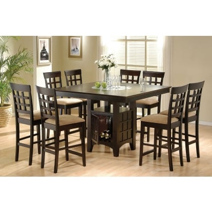Coaster Gabriel Transitional Counter Height Dining Table Model 100438-S9