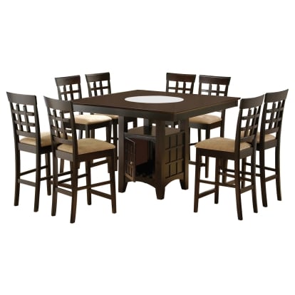 Coaster Gabriel Transitional Counter Height Dining Table Model 100438-S9