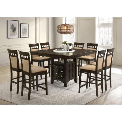 Coaster Gabriel Transitional Counter Height Dining Table Model 100438-S9A