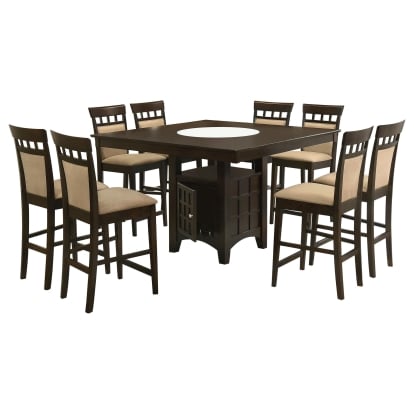 Coaster Gabriel Transitional Counter Height Dining Table Model 100438-S9A