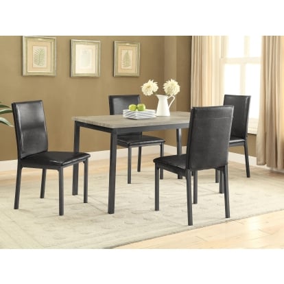Coaster Garza Transitional Grey Dining Table Model 100611-S5
