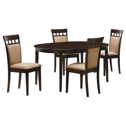 Coaster Gabriel Transitional Cappuccino Dining Table Model 100770-S5A