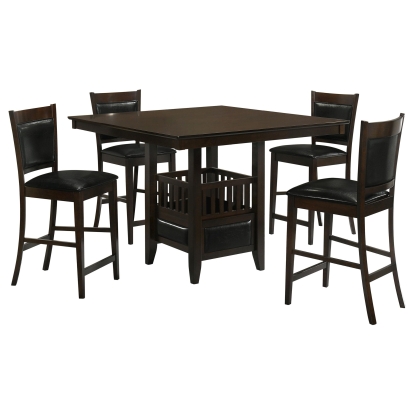 Coaster Jaden Transitional Counter Height Dining Table Model 100958-S5
