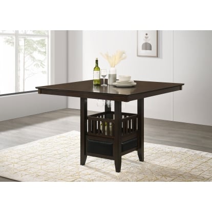 Coaster Jaden Transitional Counter Height Dining Table Model 100958