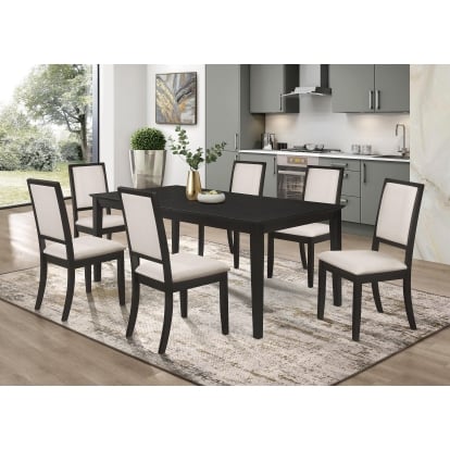 Coaster Louise Contemporary Dining Table Model 101561-S7