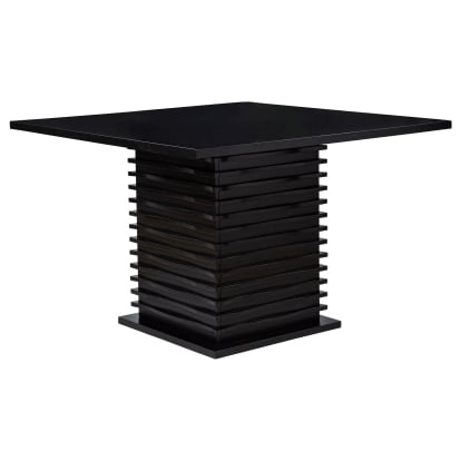 Coaster Stanton Contemporary Black Counter Height Dining Table Model 102068