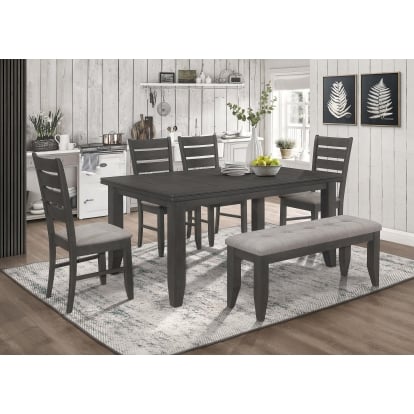 Coaster Dalila Transitional Dining Table Model 102721Gry-S6