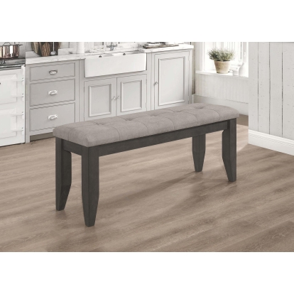 Coaster Dalila Transitional Bench Model 102723Gry