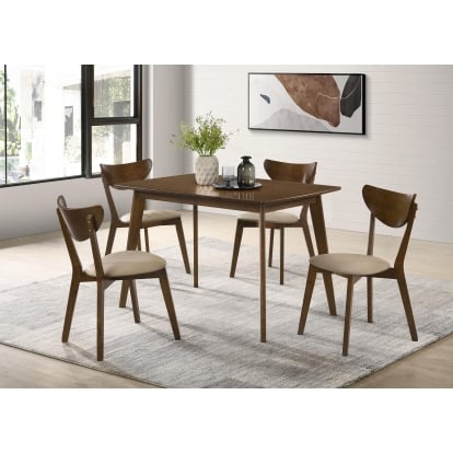 Coaster Kersey Mid-Century Modern Dining Table Model 103061-S5