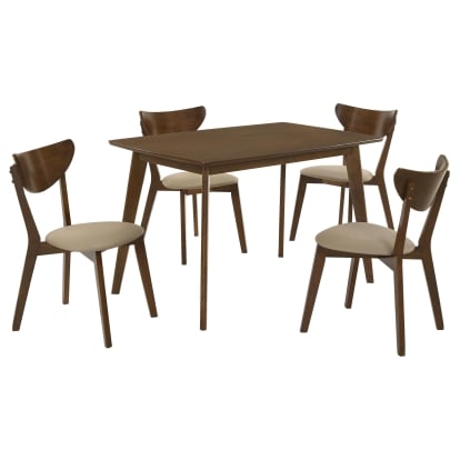 Coaster Kersey Mid-Century Modern Dining Table Model 103061-S5
