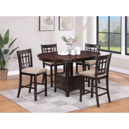 Coaster Lavon Transitional Counter Height Dining Table Model 105278-S5