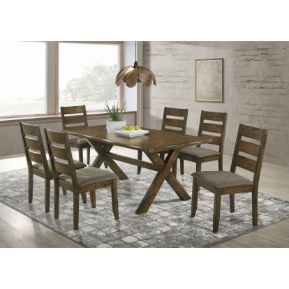 Coaster Alston Farmhouse Dining Table Model 106381-S7