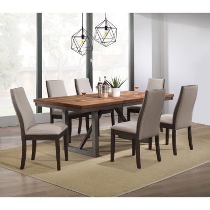 Coaster Spring Creek Farmhouse Dining Table Model 106581-S7G