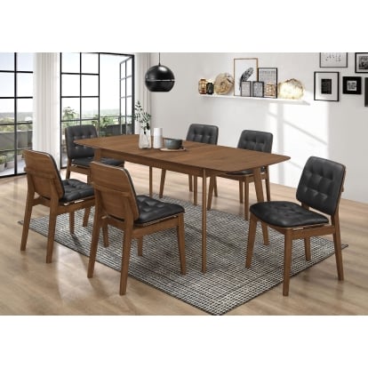Coaster Redbridge Mid-Century Modern Dining Table Model 106591-S7K