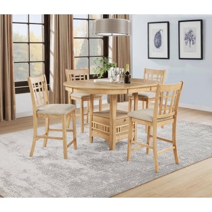 Coaster Lavon Not Assigned Counter Height Dining Table Model 106628-S5