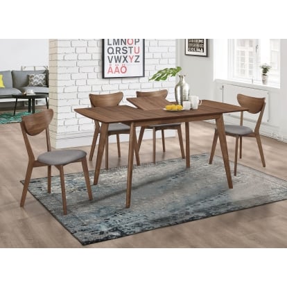 Coaster Alfredo Mid-Century Modern Dining Table Model 108080-S5