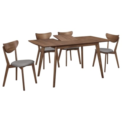 Coaster Alfredo Mid-Century Modern Dining Table Model 108080-S5