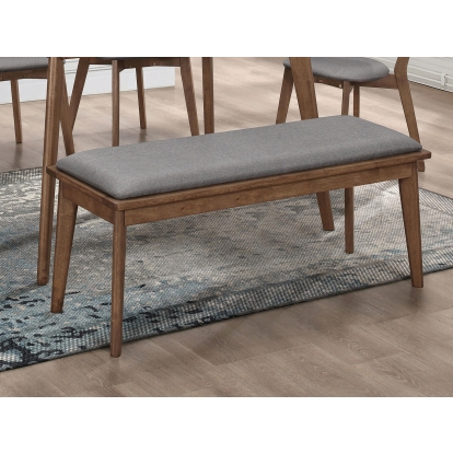 Coaster Alfredo Mid-Century Modern Bench Model 108083