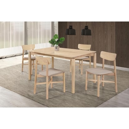 Coaster Parkridge Mid-Century Modern Dining Table Model 108551-S5