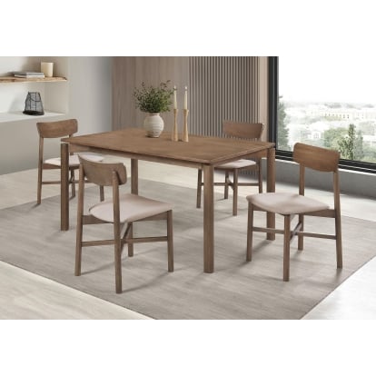 Coaster Parkridge Mid-Century Modern Dining Table Model 108561-S5