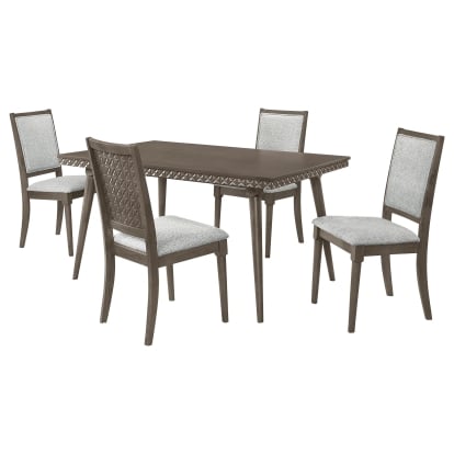 Coaster Onslow Mid-Century Modern Dining Table Model 108621-S5