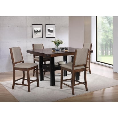 Coaster Patterson Transitional Counter Height Dining Table Model 108888-S5