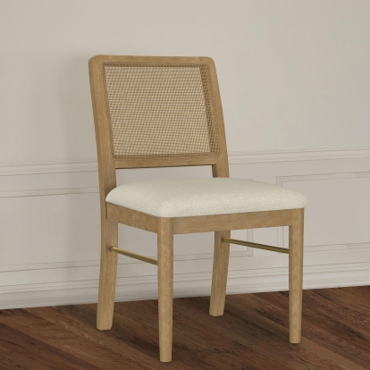 Coaster Arini Coastal Natural Side Chair Model 108932Swd