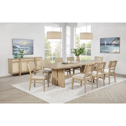 Coaster Kailani Coastal Dining Table Model 109381-S10
