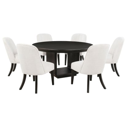 Coaster Leandro Contemporary Dining Table Model 115390-S7