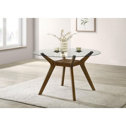 Coaster Paxton Mid-Century Modern Dining Table Model 122180Bg