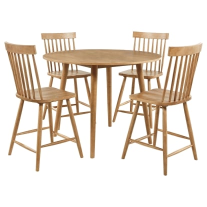 Coaster Andrews Transitional Counter Height Dining Table Model 122508-S5