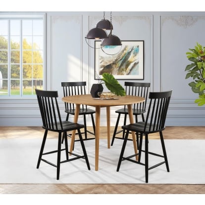 Coaster Andrews Transitional Counter Height Dining Table Model 122508-S5B