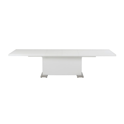 Modrest Bono "T" Modern White Extendable Dining Table White Dining Table 13578 VGGU-BONO2