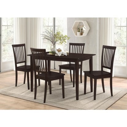 Coaster Gomez Transitional Cappuccino Dining Table Model 150152