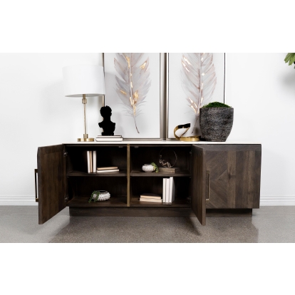 Coaster Dennis Contemporary White Sideboard Model 190655