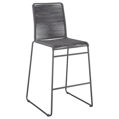 Coaster Jerome Coastal Charcoal Bar Stool Model 192064