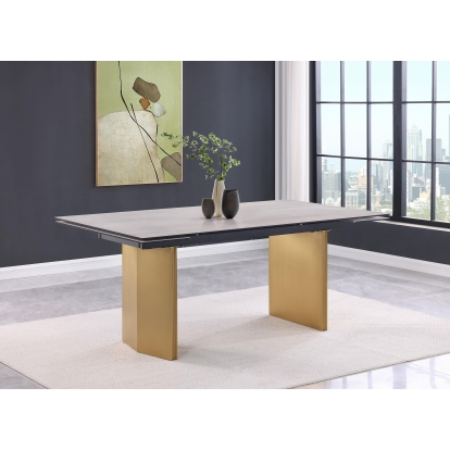 Coaster Vesa Contemporary Dining Table Model 193631