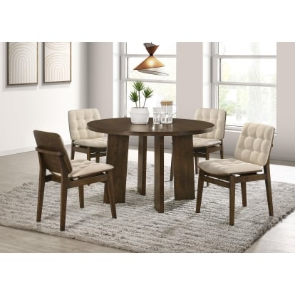 Coaster Strouse Transitional Dining Table Model 193940Wal-S5D