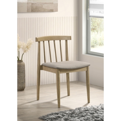 Coaster Cullen Mid-Century Modern Side Chair Model 193942Nat