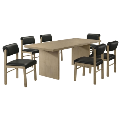 Coaster Decker Transitional Dining Table Model 193951Nat-S7C
