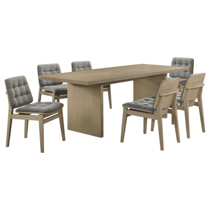 Coaster Decker Transitional Dining Table Model 193951Nat-S7E