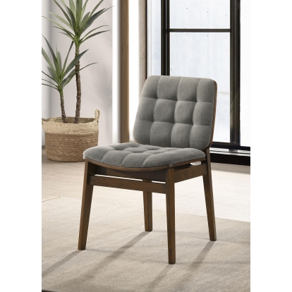 Coaster Redbridge Mid-Century Modern Side Chair Model 193962Wal
