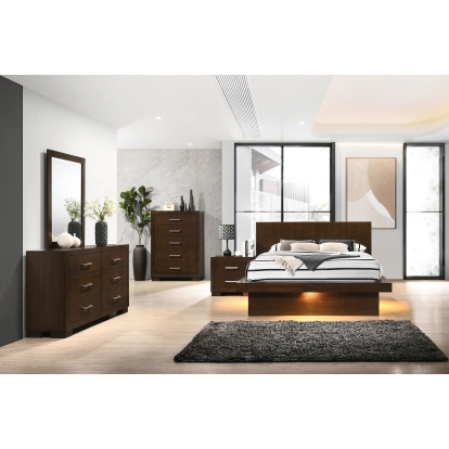 Coaster Jessica Contemporary Eastern King Bed Model 200711Ke-S5
