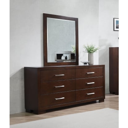 Coaster Jessica Contemporary Dresser With Mirror Model 200713M