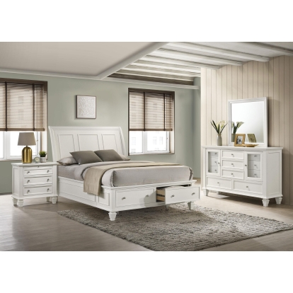 Coaster Sandy Beach Coastal Queen Storage Bed Model 201309Q-S4