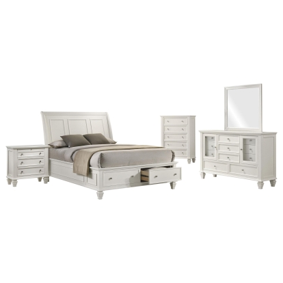 Coaster Sandy Beach Coastal Queen Storage Bed Model 201309Q-S5